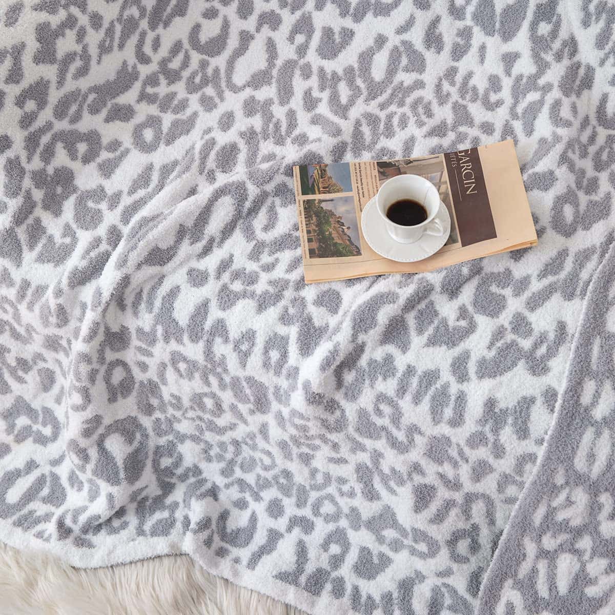 Manta de Leopardo MH MYLUNE HOME Grande y Suave de - Imagen 8