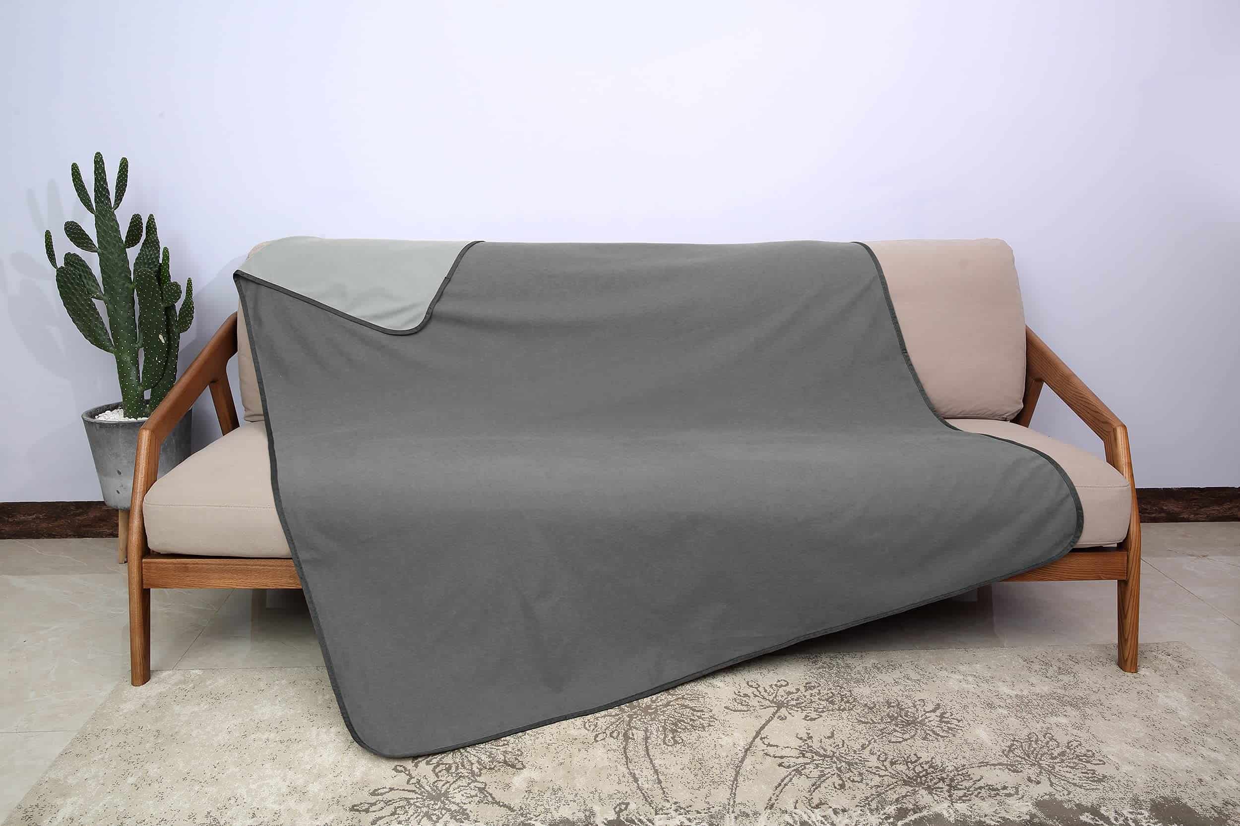 Manta de felpa impermeable Catalonia para sofá, funda - Imagen 9