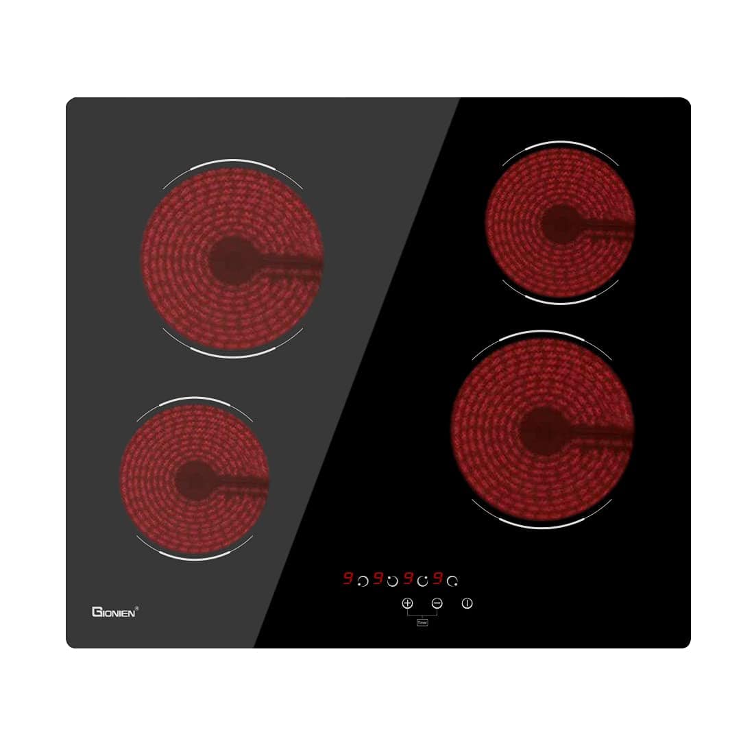 Placa de cocción eléctrica 24",220V