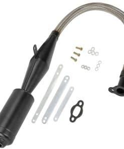 FVRITO Tubo de Escape Flexible de Acero Inoxidable para