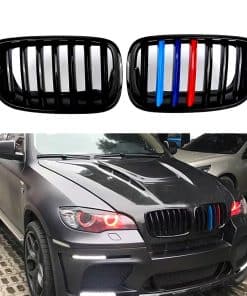 XOPIYAO Rejilla Frontal para Niños M Color Negro Brillante