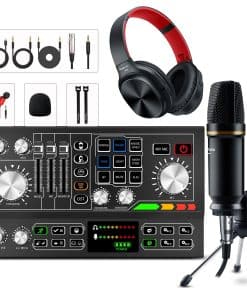 Equipo de Podcast Aluminio con Panel de Aleación con