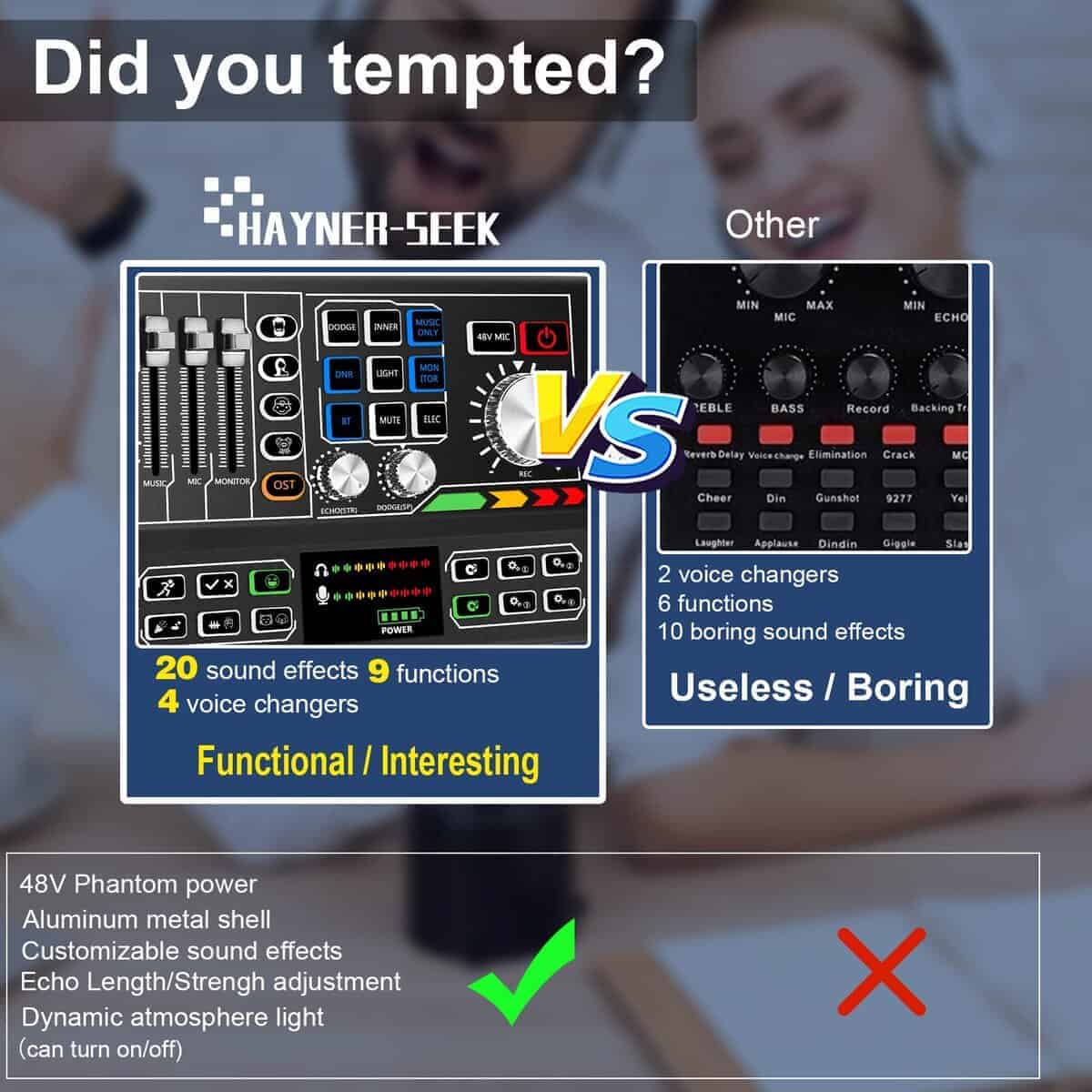Equipo de Podcast Aluminio con Panel de Aleación con - Imagen 6
