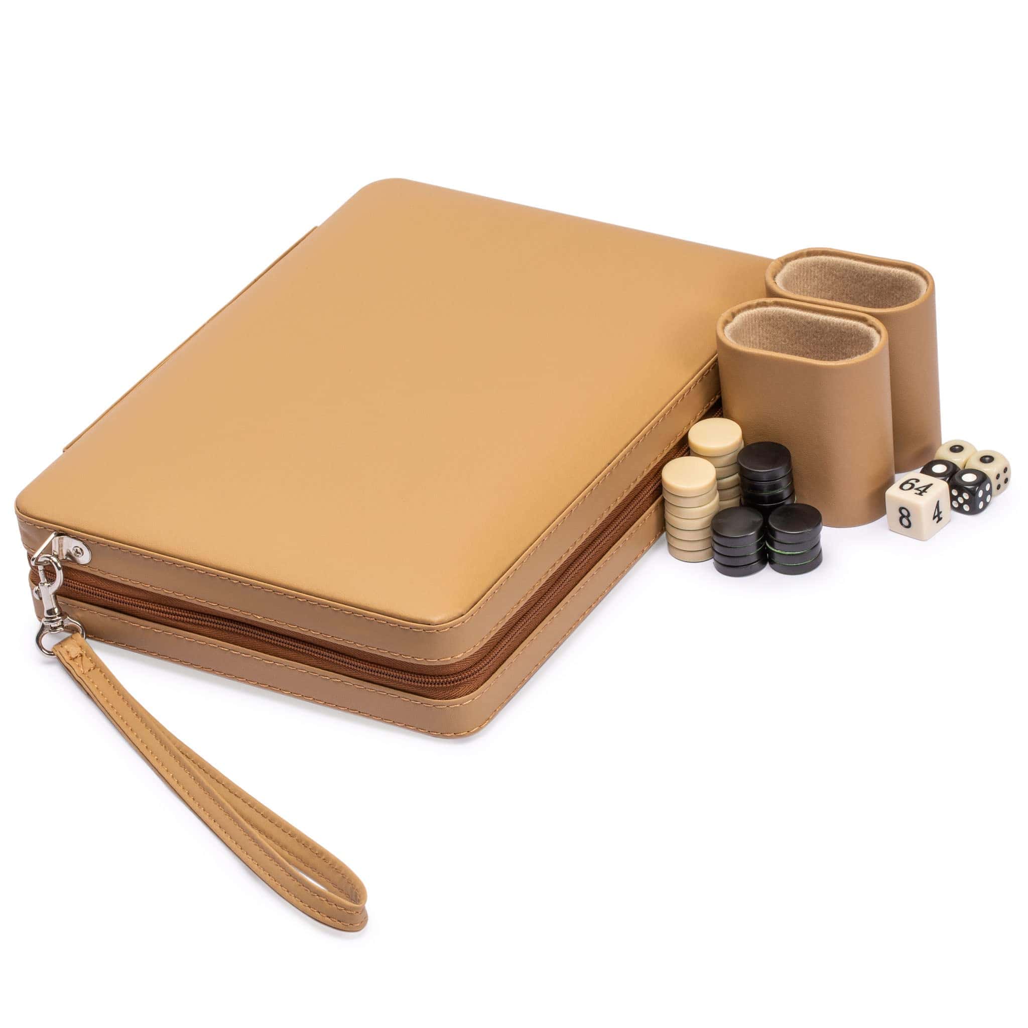 Juego de Mini Backgammon magnético de viaje Yellow Mountain - Imagen 3