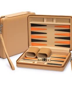 Juego de Mini Backgammon magnético de viaje Yellow Mountain