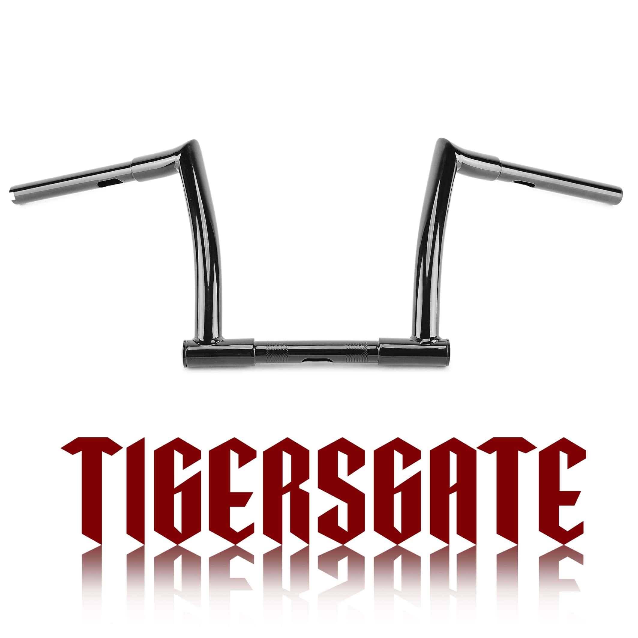 Manillares Ape Hangers Chizeled de 10'' Rise en Negro,