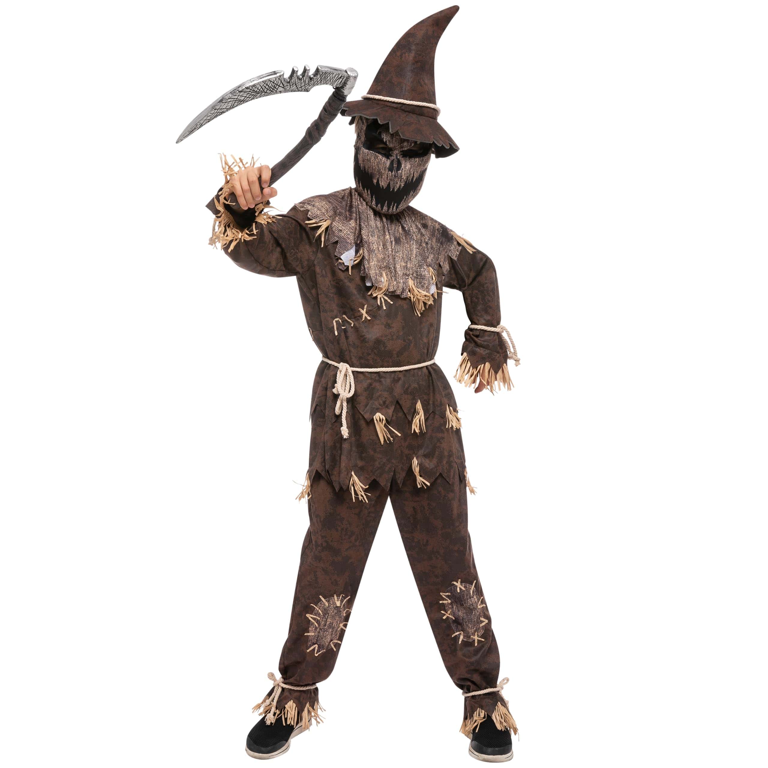 Disfraz de Espantapájaros Malvado para Niños - Halloween,
