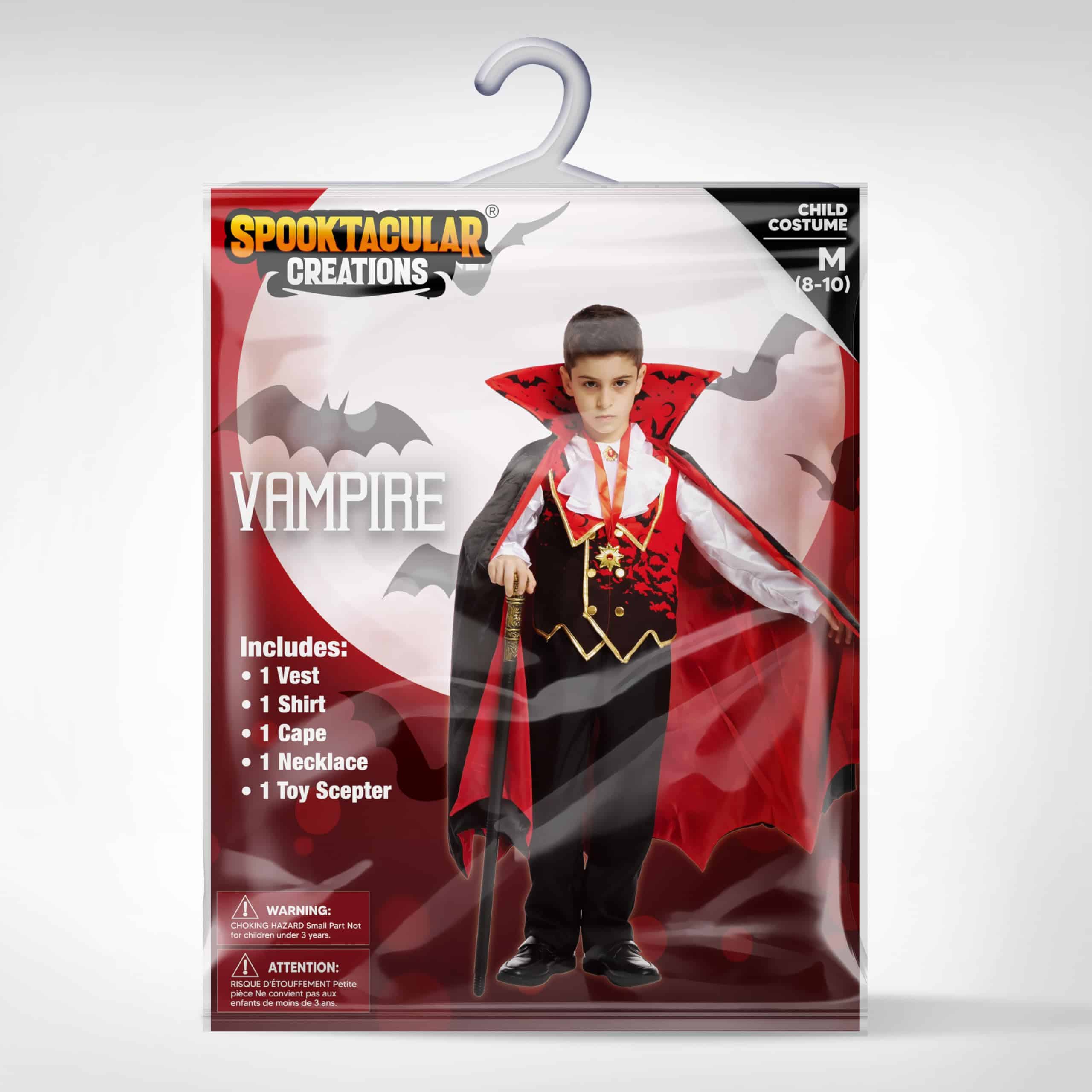 Disfraz de Vampiro para Niño Spooktacular Creations, - Imagen 7
