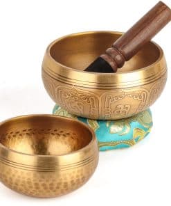 Set de 2 Cuencos Tibetanos Relaehih - 100% Hechos a Mano en