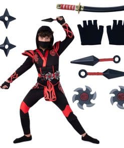 Disfraz de Ninja Spooktacular Creations para -Negro
