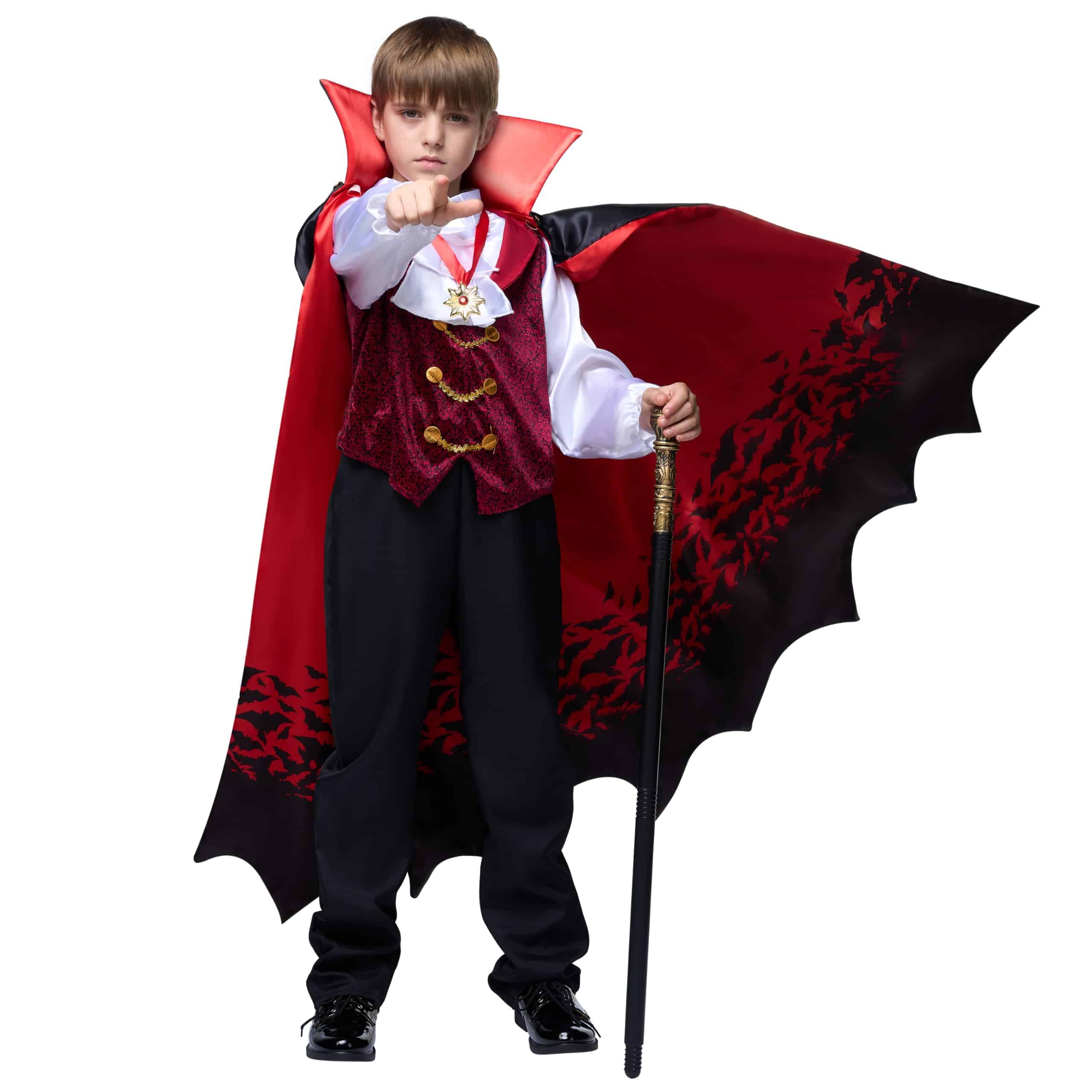 Disfraz de Vampiro Real para Niños de Spooktacular
