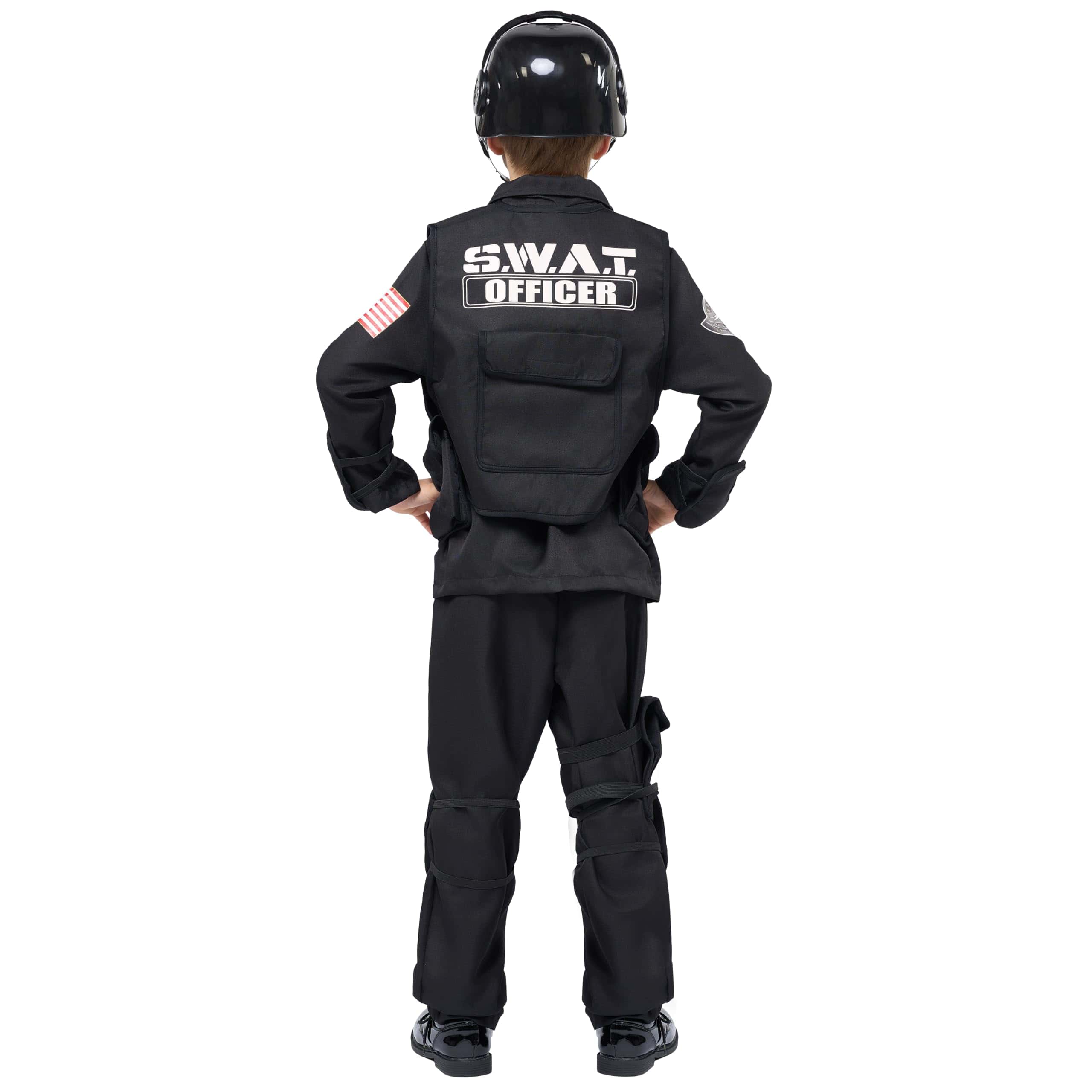 Disfraz de Oficial SWAT para Niños de Spooktacular - Imagen 6
