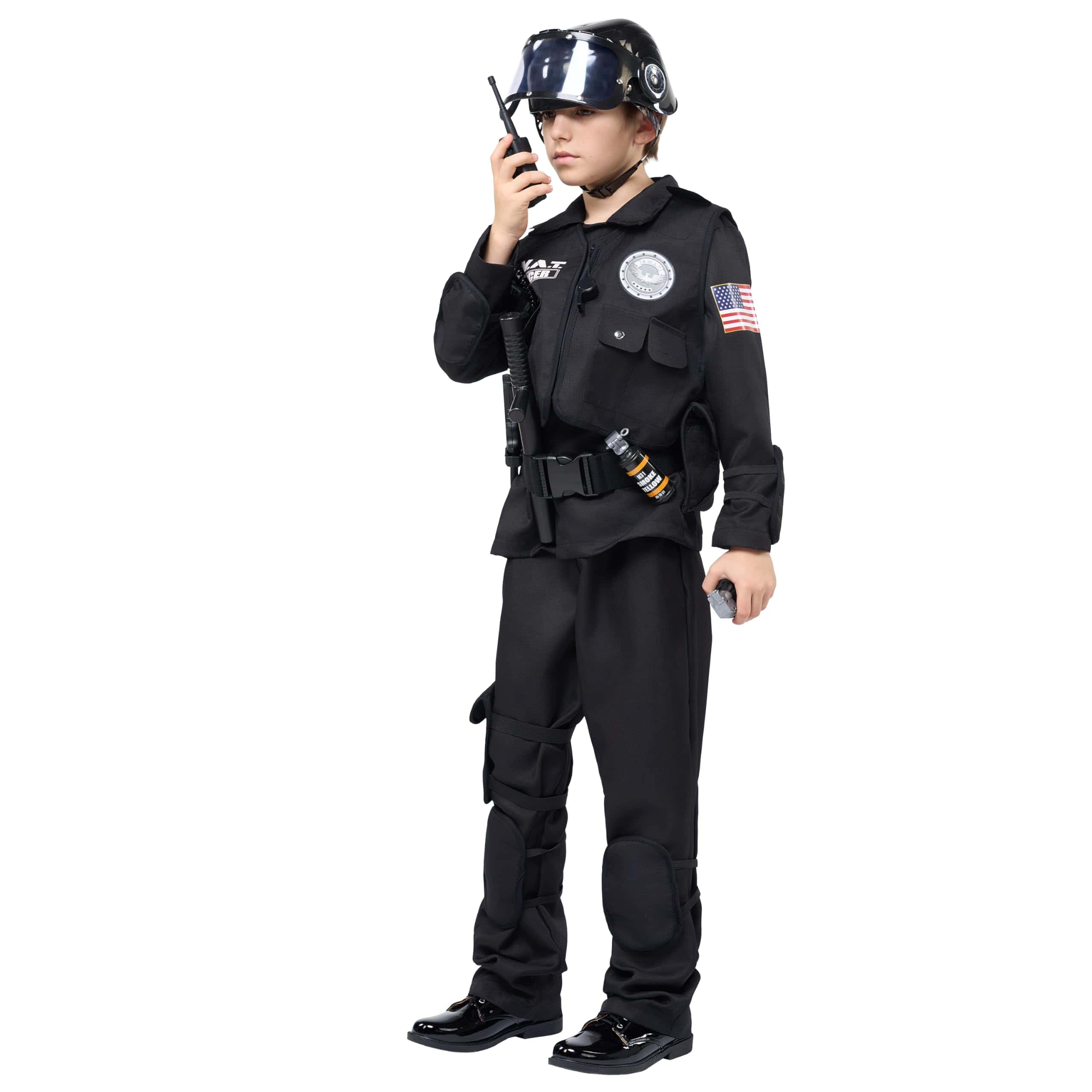 Disfraz de Oficial SWAT para Niños de Spooktacular - Imagen 5