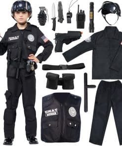 Disfraz de Policía SWAT para Niños Spooktacular Creations,