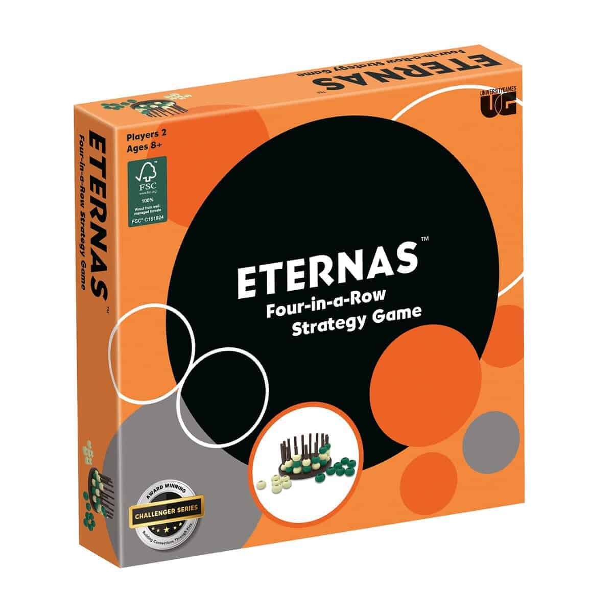 Juego de Estrategia Eternas de University Games, 08445,