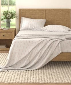 Juego de sábanas navideñas de Franela Great Bay -Bastones de