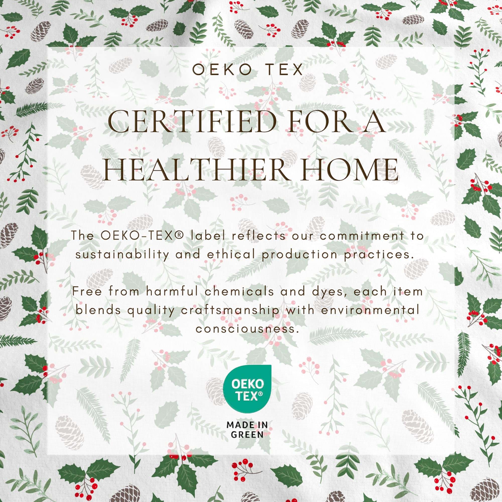 Juego de sábanas de franela Great Bay Home -Pequeño acebo - Imagen 6