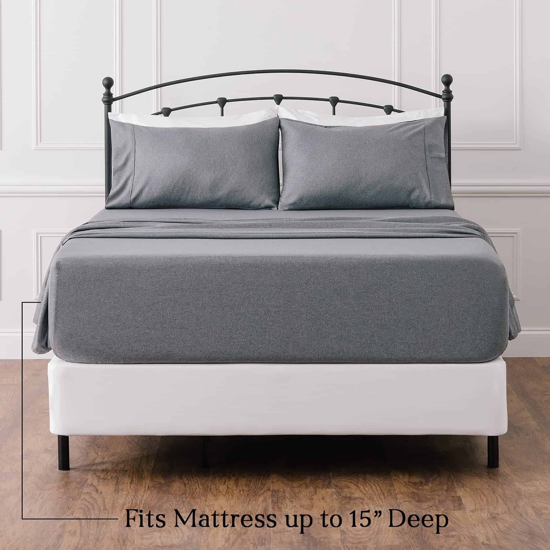 Juego de sábanas de lujo clásicas Chanasya Premium de - Imagen 8