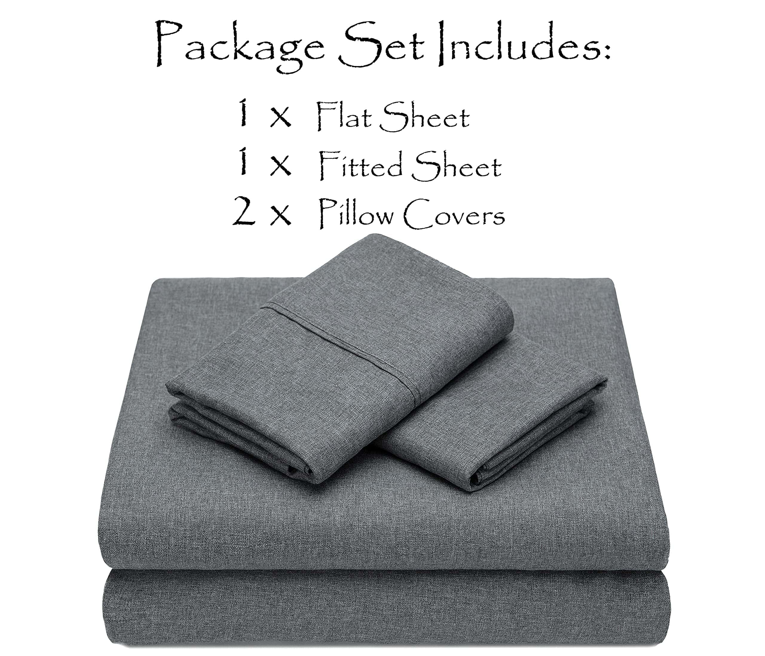 Juego de sábanas de lujo clásicas Chanasya Premium de - Imagen 4