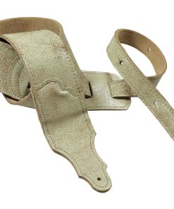 Correa de Guitarra de Cuero envejecido Roadhouse (Crema)