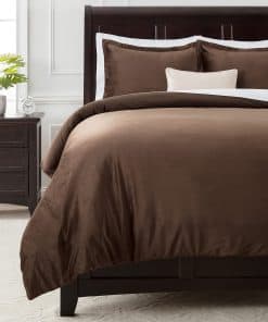 Juego de Funda de Edredón de Terciopelo de Lujo Premium