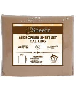 Juego de sábanas Oh Sheetz California King de microfibra -