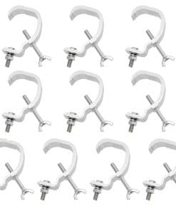 PINGEUI 10 Pack Abrazadera de Luz de Escenario, Abrazadera