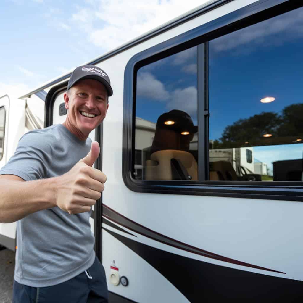 Ventana de Emergencia para RV Aucuda 30" x 20" con Kit de - Imagen 9