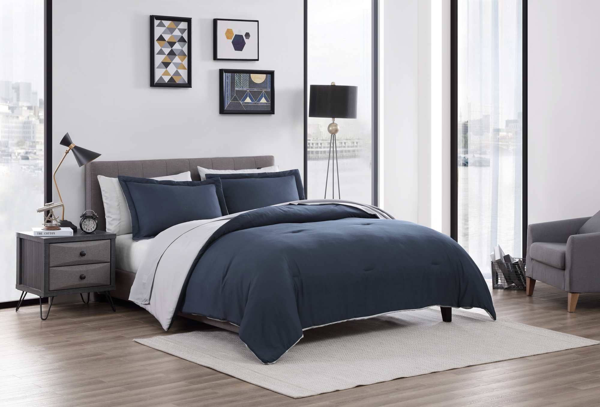Set de Ropa de Cama Reversible Chestnut de The Nesting - Imagen 4