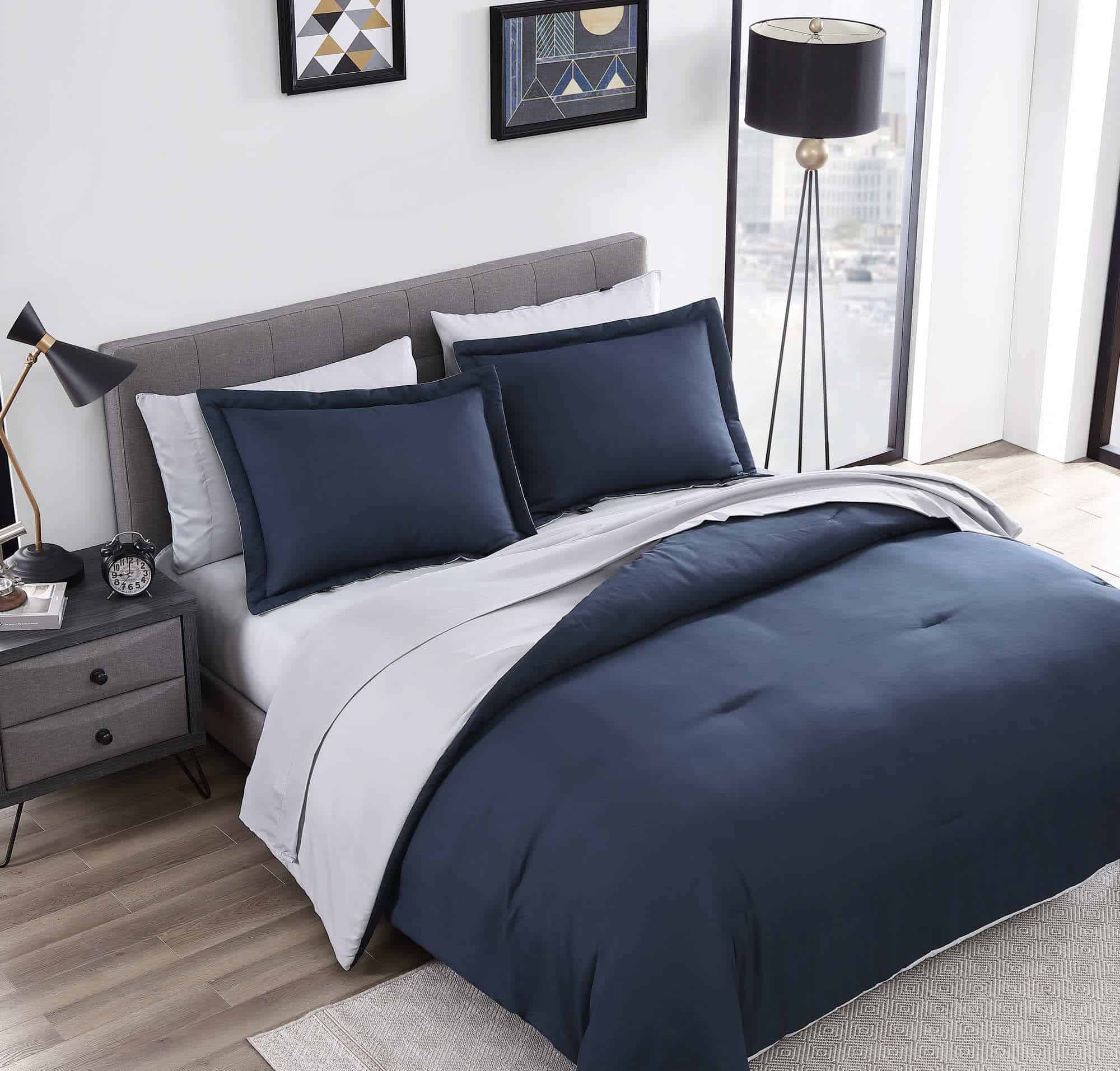 Set de Ropa de Cama Reversible Chestnut de The Nesting - Imagen 5