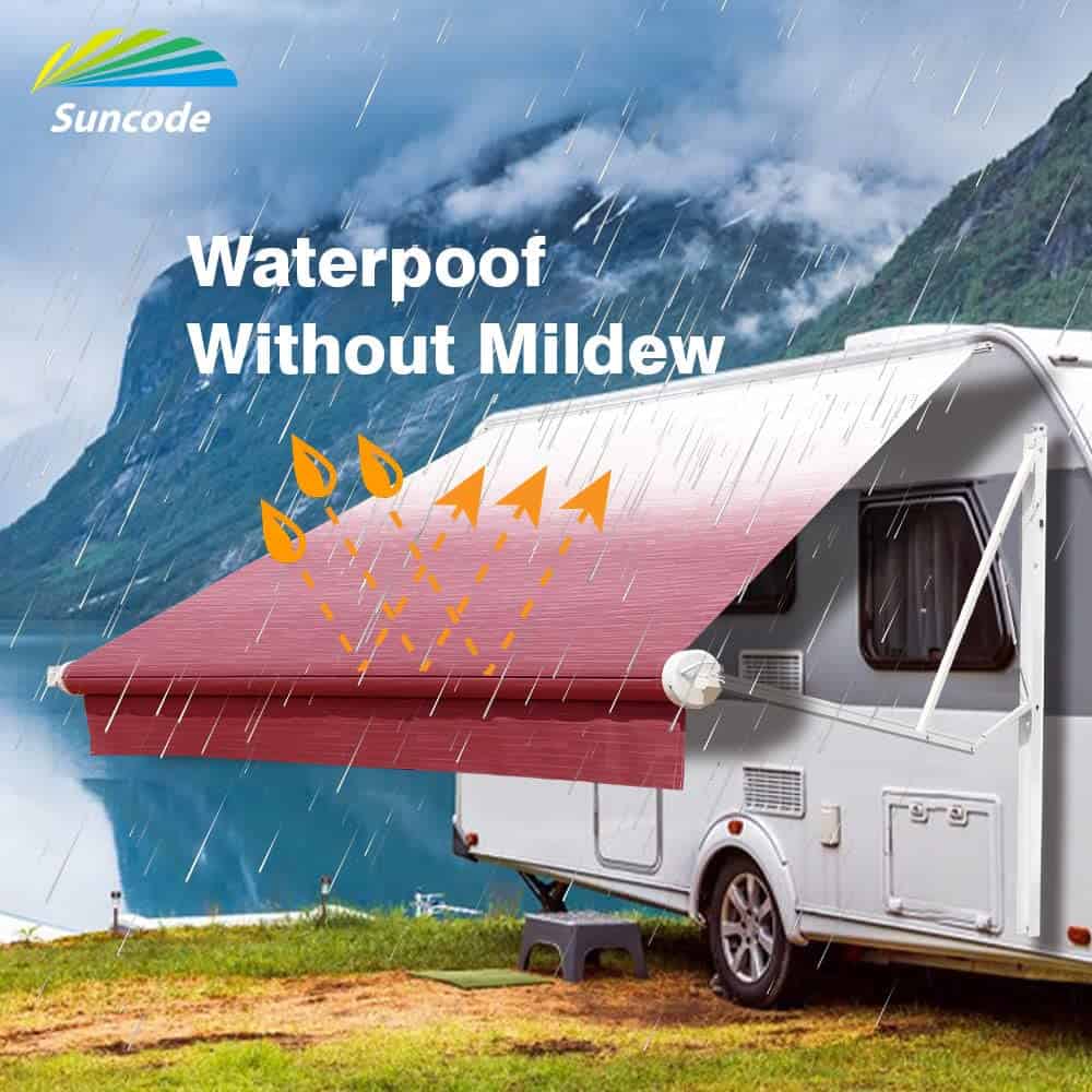 Suncode RV Awning Fabric Replacement Waterproof Universal - Imagen 4