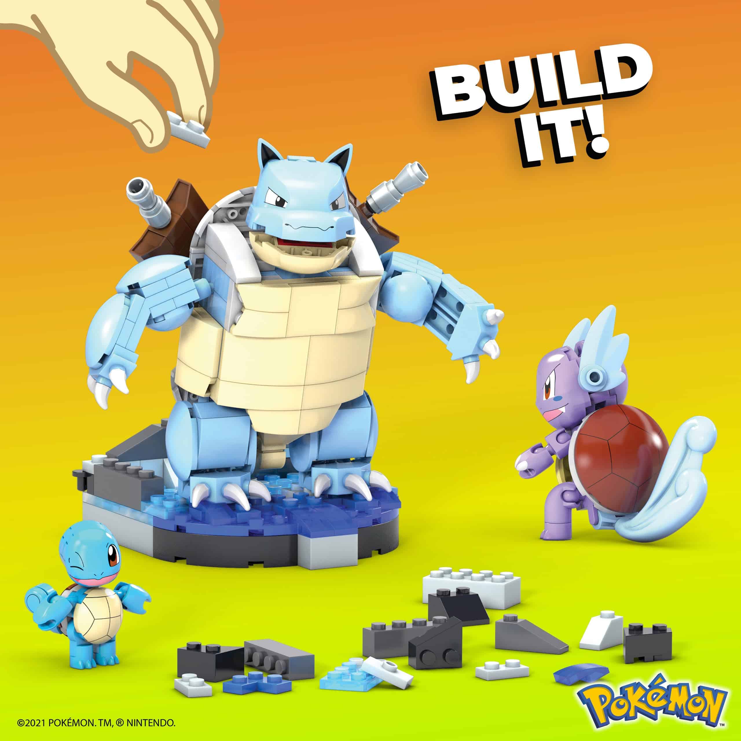 Set de Construcción MEGA Pokémon Squirtle Evolution con 379 - Imagen 4
