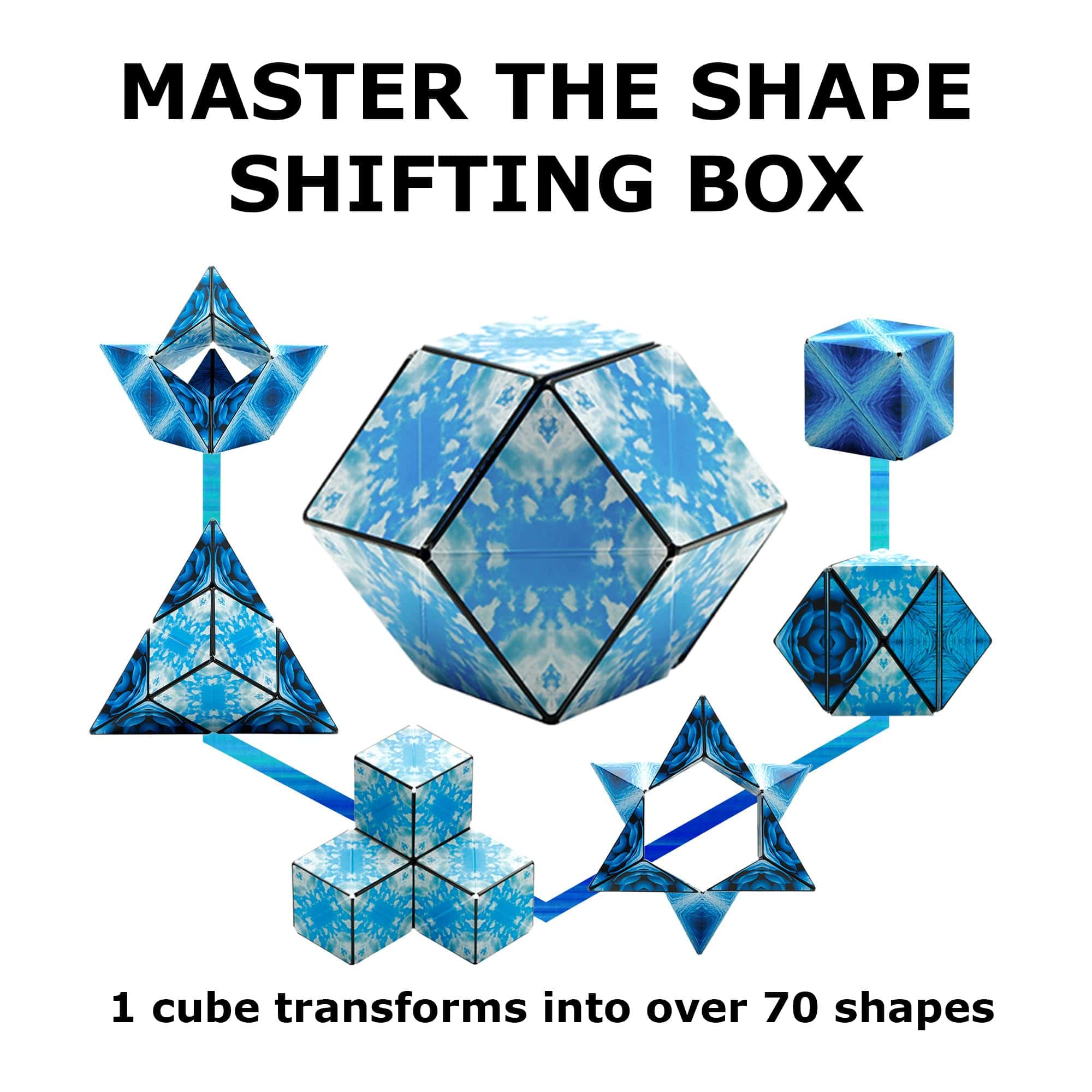 Cubo Fidget Shashibo Shape Shifting Box - Galardonado, Cubo - Imagen 5