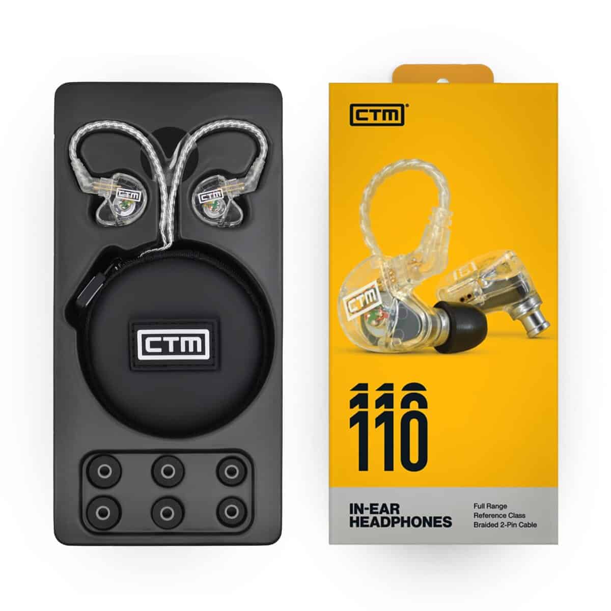 CTM CE110 - Audífonos con Cable de un Solo Controlador de - Imagen 3