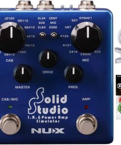 Pedal de Simulador de Carga IR y Amplificador de Potencia