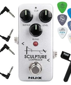 NUX Sculpture NCP-2 Mini Pedal de Efectos Compresor con 2