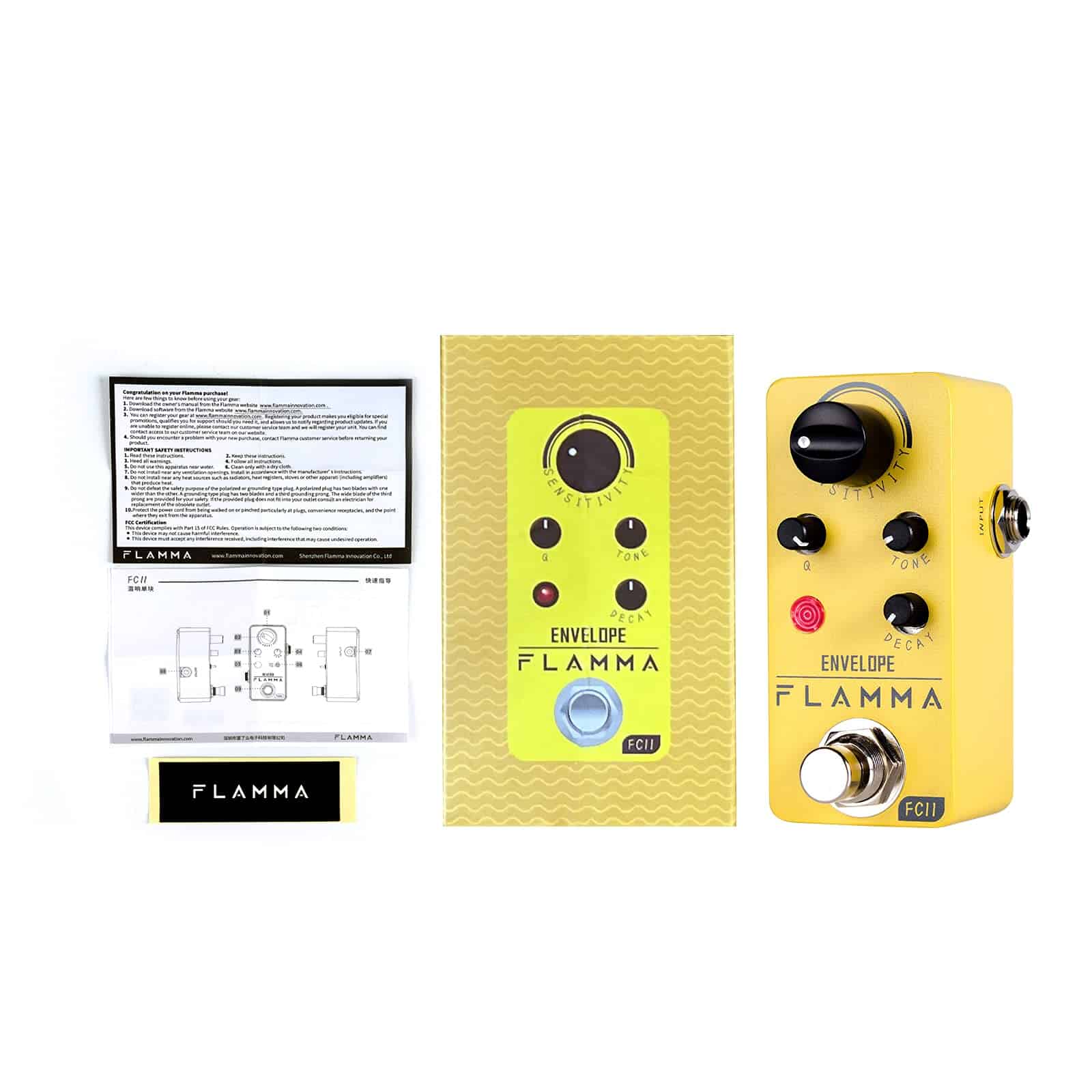 Pedal de Wah Auto FLAMMA FC11 Pedal de Efectos de Guitarra - Imagen 6