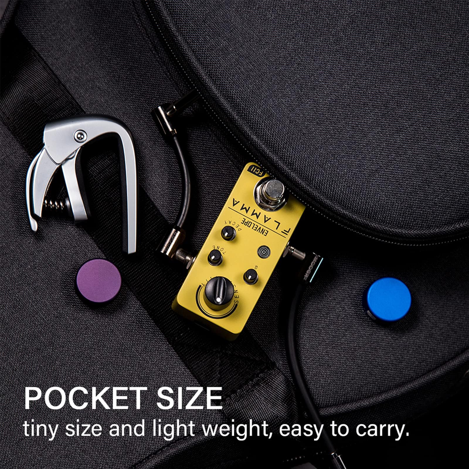 Pedal de Wah Auto FLAMMA FC11 Pedal de Efectos de Guitarra - Imagen 8