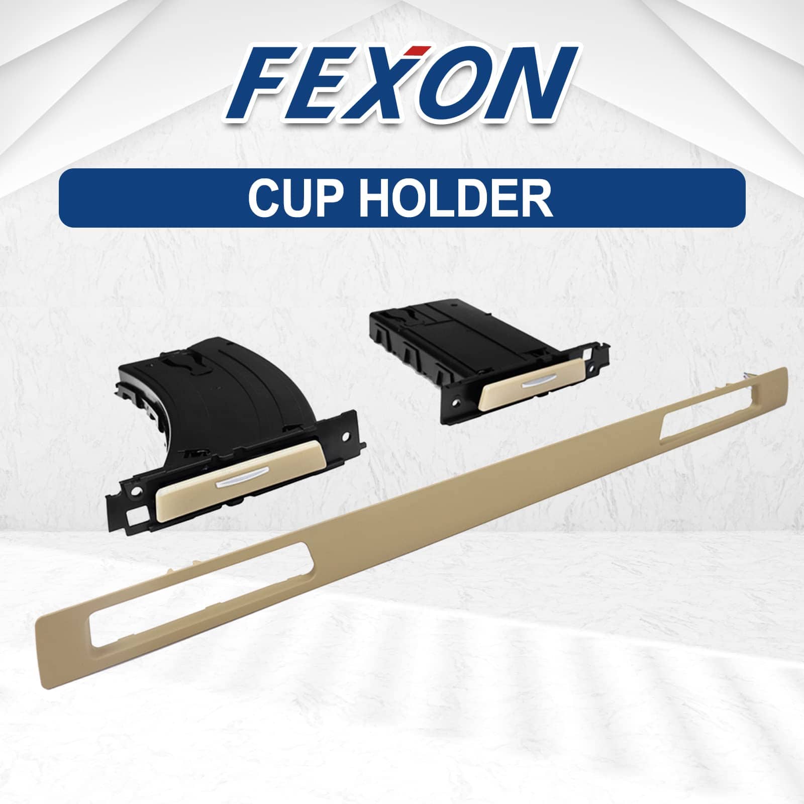 Portavasos FEXON Lado del Conductor y Pasajero Retráctil - Imagen 3