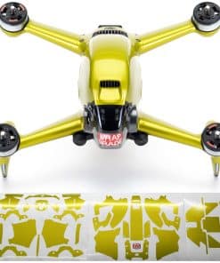 Skin WRAPGRADE compatible con DJI FPV | -Amarillo LIMONCINO
