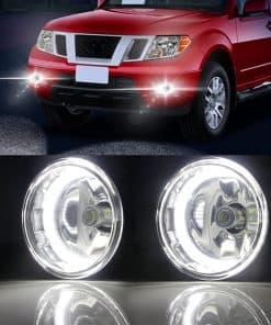 Cawanerl 2 en 1 Luces Antiniebla con Anillo Angel Eye para