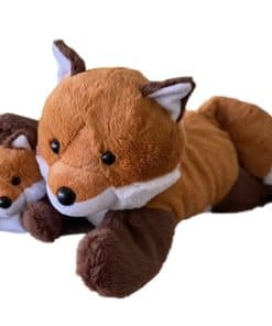 Set de Peluches de Mamá e Hijo Zorro | Peluches de Zorro