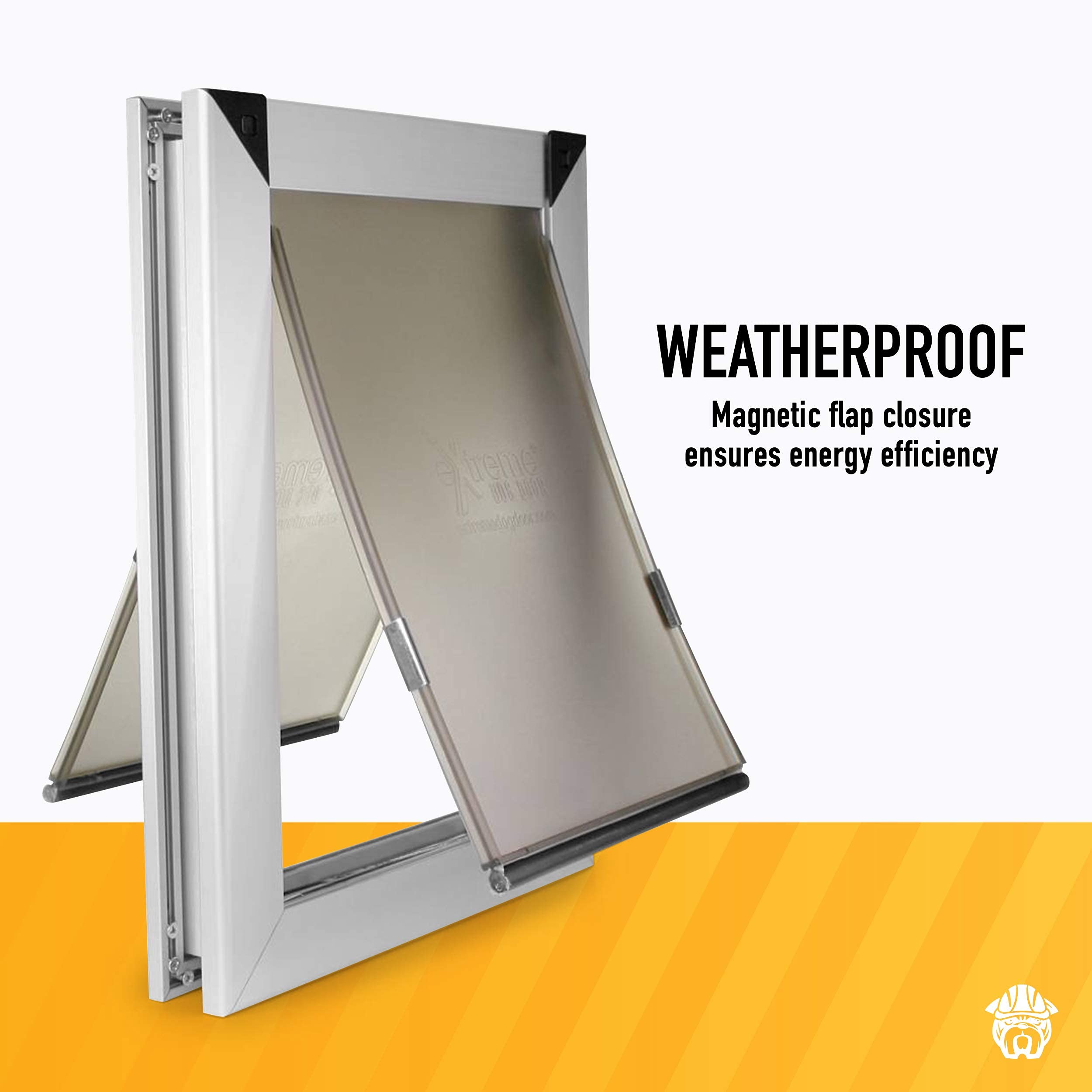 Puertas para perros de alta resistencia de doble solapa - Imagen 3