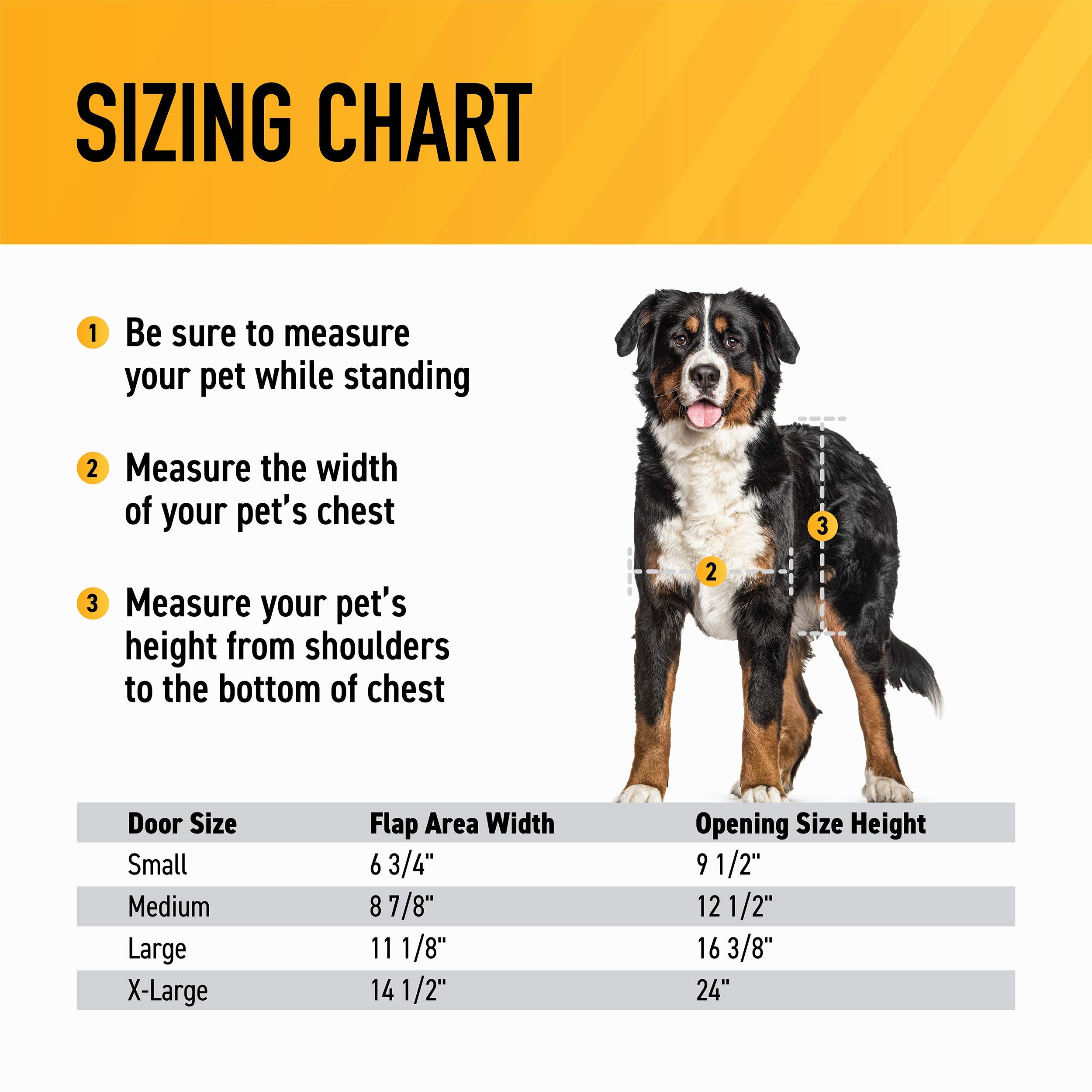 Puertas para perros de alta resistencia de doble solapa - Imagen 7