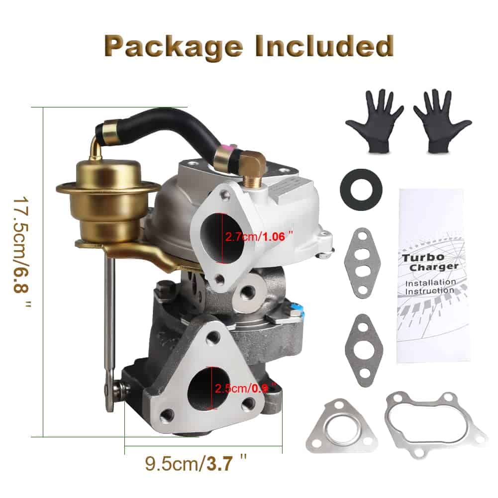 ADPOW VZ21 RHB31 Turbo Charger 100HP Compatible con Motores - Imagen 8