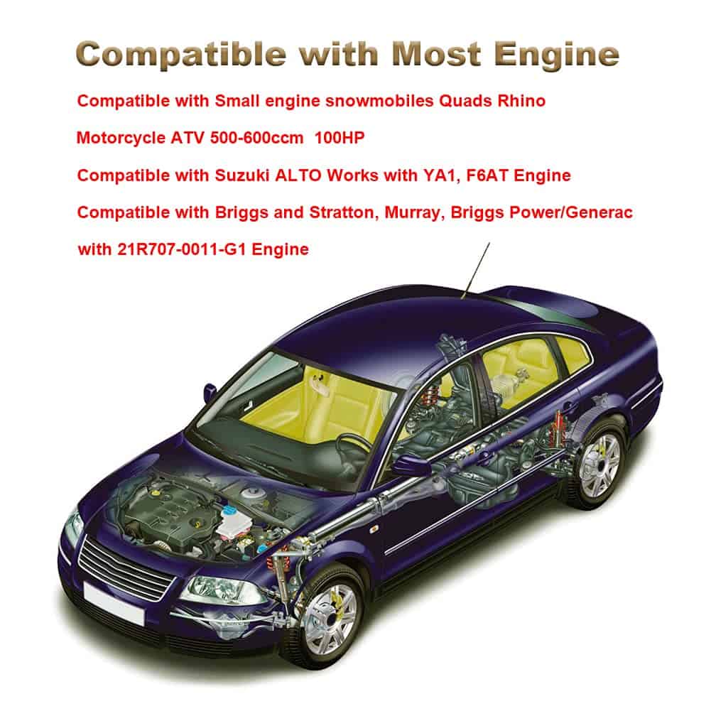 ADPOW VZ21 RHB31 Turbo Charger 100HP Compatible con Motores - Imagen 4