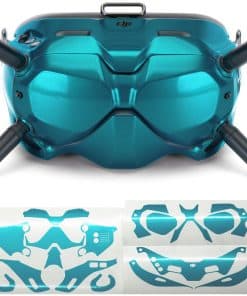 Skin WRAPGRADE Compatible con DJI FPV | Goggles V2 (Azul