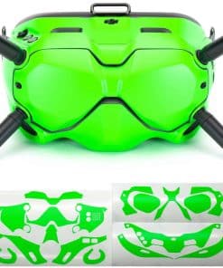Skin WRAPGRADE compatible con DJI FPV | Goggles V2 (Verde