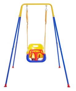 FUNLIO 3-en-1 Juego de Columpios para Bebés con 4 Bolsas de