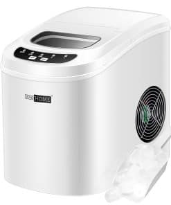 Máquina de Hacer Hielo Portátil Compacta Eléctrica VIVOHOME